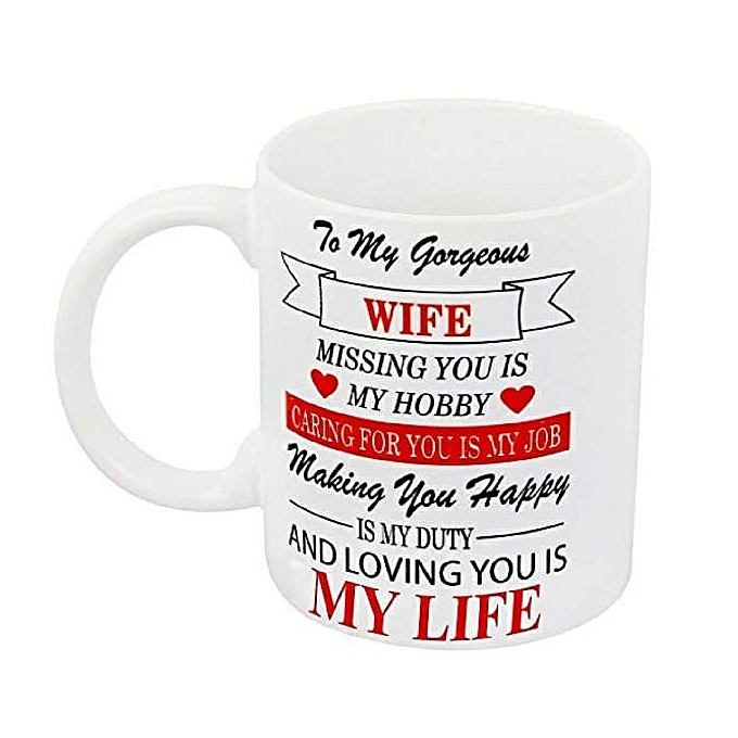 no brand wife gift coffee mug @ best price