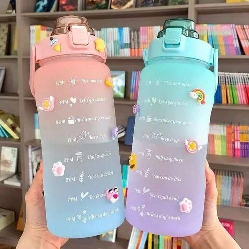 2L Motivational Water Bottle