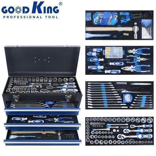 Mechanic Tool Set, Chrome Vanadium Steel Socket Set, 408-Pcs Professional Mechanics Tool Set & Metric and Standard Socket Set, 1/4 ,3/8 ,1/2 inch Drive with 72-Tooth Ratchet, Car Mechanic Tool Kit for Automotive Repair