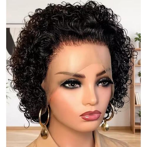 8 inches pixie wig