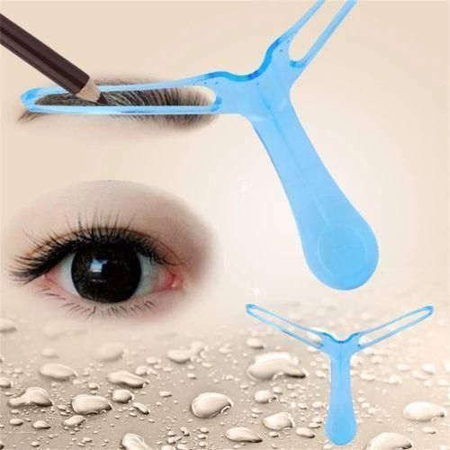 Precision Eyebrow Shaping Drawing Tool â€“ Reusable Brow Stencil & Grooming Aid for Perfect Arches