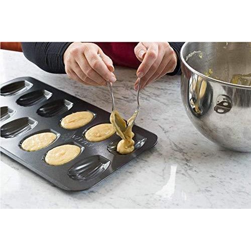 12 Slots Nonstick Cookie Madeleines Baking Tin-Non-Stick