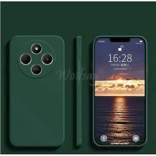 XIAOMI Redmi 14C Green Soft Silicone Phone Case/ Cover