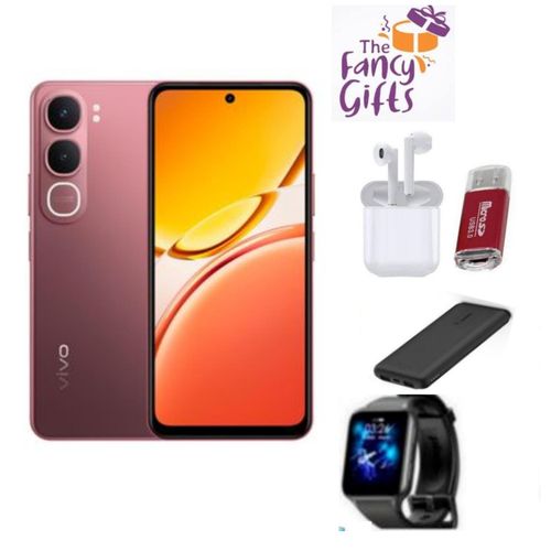 Y21d 6GB RAM + 256GB ROM - 6500mAh 5-Year Health Battery, IP69+ Waterproof, 44W FlashCharge, 90Hz Display - Pod watch Card reader Power bank