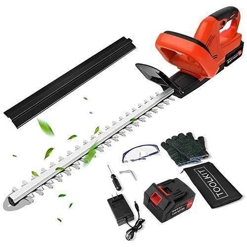 Share this product Heavy Duty Cordless Lithium-ion hedge trimmer with Accesories Fence Trimmer Cutter With 2 Batteries