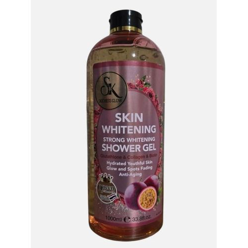 SK Best Whitening Shower Gel Glutathione Collagen Biotin Deep Cleansing Body Wash Hydration Even Skin Tone