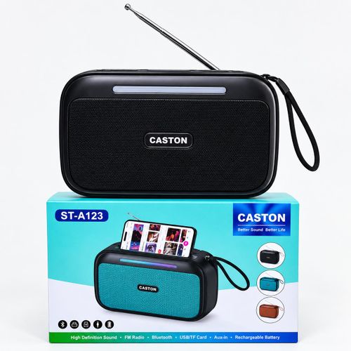 Wireless Bluetooth Speaker – FM Radio, Phone Stand, Multi-Color Options