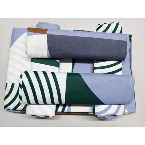 Elegant cotton Bedsheet Set 6 Pcs 2 Bedsheets 4 Pillowcases