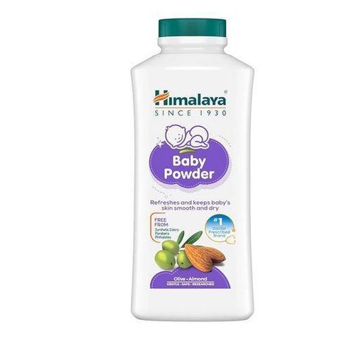 Baby Powder with Olive and Almond Keeps Skin Smooth and Dry Free from Parabens 100G
