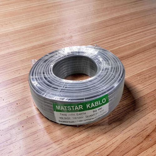 15MM 90M Super Quality PVC Insulated Twin With Earth Electrical Wiring Cable