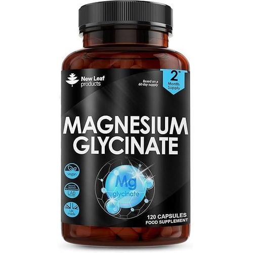New Leaf Products Magnesium Glycinate 120 Count