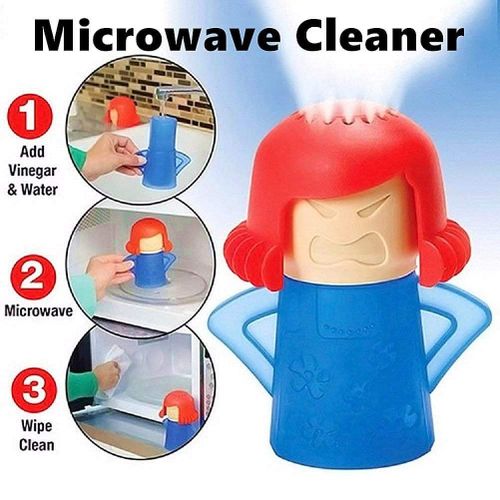 Angry Mama Microwave Cleaner, Very Thorough