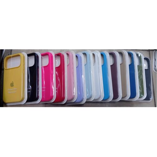 Quality Shockproof Original Silicone Cover Case – Durable, Slim & Stylish Protection for iPhone 17 Pro - Grey