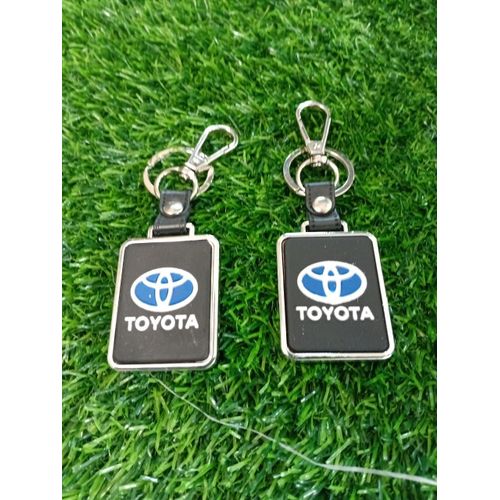 Leather Keyring Holder Premium PU Leather Car Keychain Strap with Metal Clip