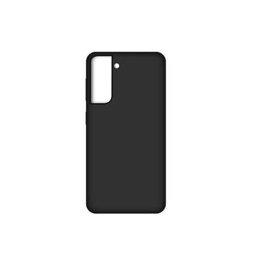Soft Silicone Back Cover for Samsung Galaxy S21 - Black, anti-fingerprint, anti-scratch, durable silicone case