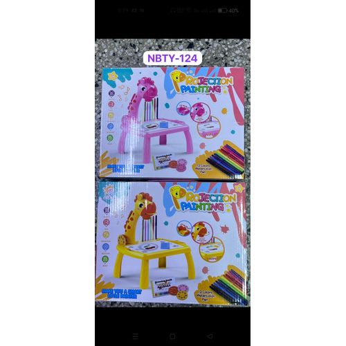 Drawing Projector Table for Kids, Trace and Draw, Drawing Board Toy, Child Smart Projector Sketcher Erasable Doodle Board Educational Toy