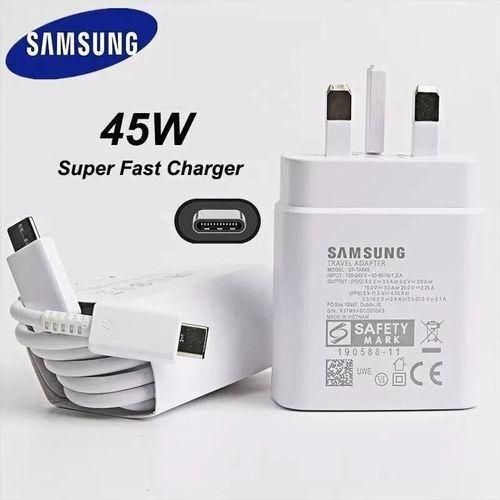 Galaxy A52 45W Super Fast Charger Type C, USB C-C (5A)