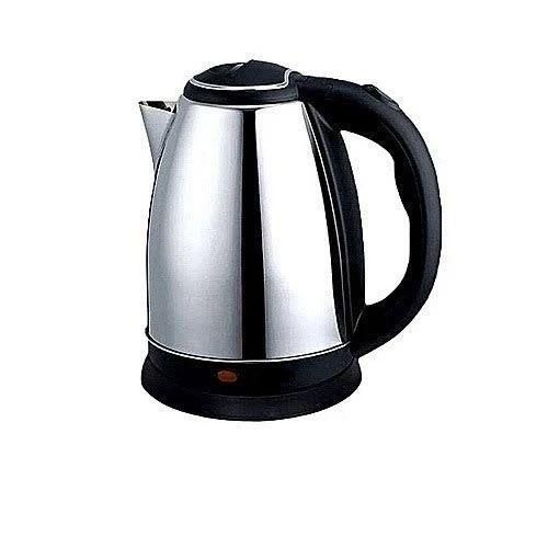 Pyramid Style Electric Kettle 22L Stainless Steel Fast Boiling Water Heater with Auto Shut-Off Boil-Dry Protection for Home Office Travel