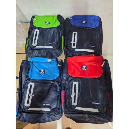 LARGE SM Baby School Bag Kids Backpack for Boys and Girls, Durable Zipper Closure Lightweight Backpacks Suitable for Grade 2-6 Students, Cute and Spacious School Bag for Daily Use