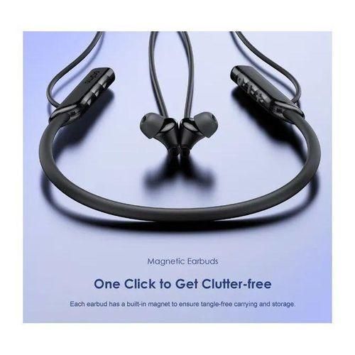 Oraimo Necklace Lite Advanced Wireless Headphone With Call Vibration Alerts, 30-Hour Playtime, Thumping Bass, Dual Device Connectivity, Noise Cancellation, Low-Latency Game Mode, IPX4 Waterproof & Magnetic Earbuds