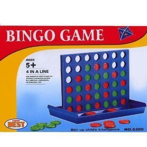 Bingo game / 4 in a a line / Connect 4/ Family game