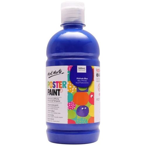 Poster Paint 500ml – Phthalo Blue