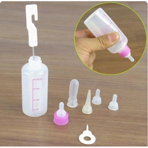Nursing Bottle for Kittens Puppies Sick Adults