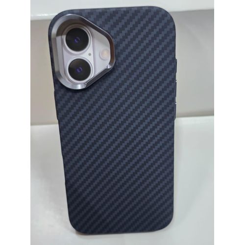 iPhone 17 Tribal Carbon Fiber MagSafe Compatible Magnetic Phone Case Shockproof Slim Protective Back Cover with Anti-Scratch Texture, Raised Camera Guard, Comfortable Grip & Durable Protection