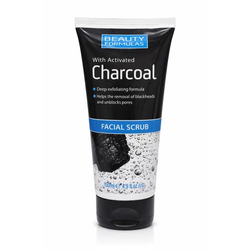 Activated Charcoal Facial Scrub – 150ml