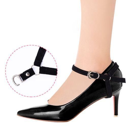 Detachable Triangle Lace Fixing Ss High Heeled Shoe Anti Dropping Heel Ss Lady
