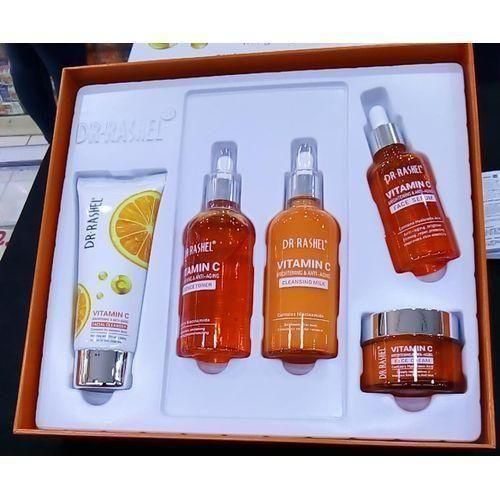 Vitamin C Brightening Anti Aging Skin Care Series 5 Piece Set