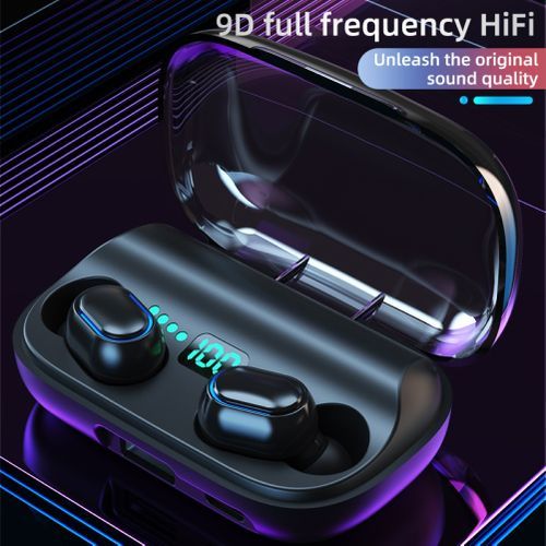 T11 Bluetooth 5.0 LED Wireless Earbuds Powerbank