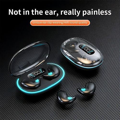 Perform blackWireless Invisible Earbuds Headphones Sleep Earbuds