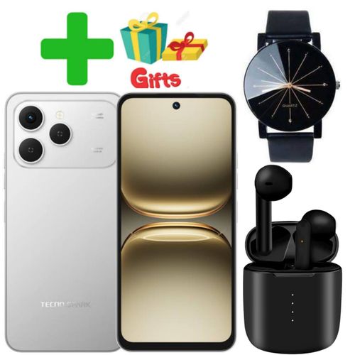 Spark 40, 6.67'' HD+, UP To 256GB ROM+(8+8)16GB RAM (Dual Sim) 50MP, 5200 MAh COMES WITH GIFTS (WEB WATCH,WEB WATCH) +13 MONTHS WARRANTY