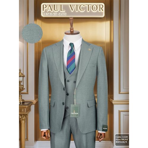 Slim Fit Suit- Made In Turkey-Three Piece