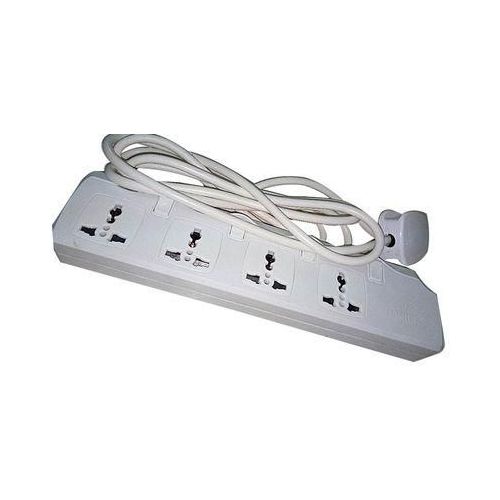 13Amps Heavy Duty Extension Socket 4 Way - White