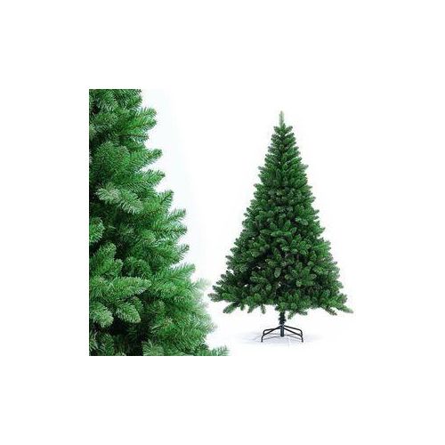 Cypress Artificial Christmas Tree 5ft 1.5m – Lifelike Full Green Pine Tree for Home Holiday Decoration, Easy Assembly, Durable, Reusable, Ideal for Festive Season and Indoor Display