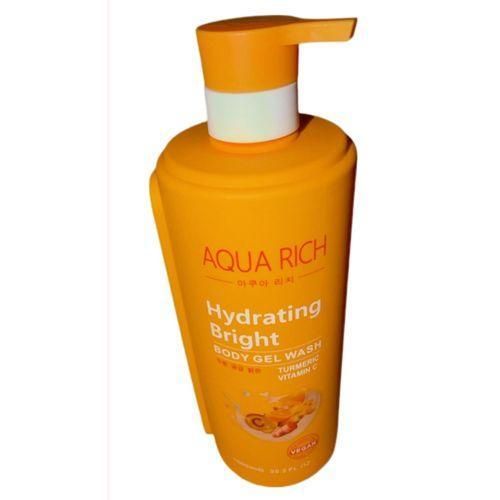 Hydrating Bright with Turmeric and Vitamin C Body Gel wash For Brightening Cleansing Even Skin Tone-1000ml