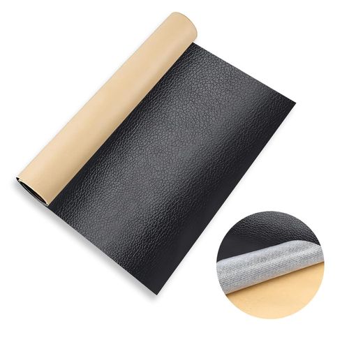 Leather Adhesive SheetLeather Repair Patch for Furniture Self-Adhesive Refinisher Cuttable Reupholster Tape Patches Kit for Sofa - 50cm 138cm