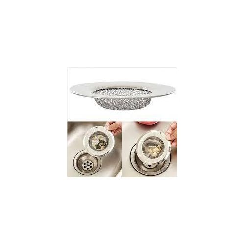 Stainless Steel Kitchen Sink Drain Strainer - Anti-Clogging Mesh Garbage Filter Basket - Corrosion Resistant - 1 Piece