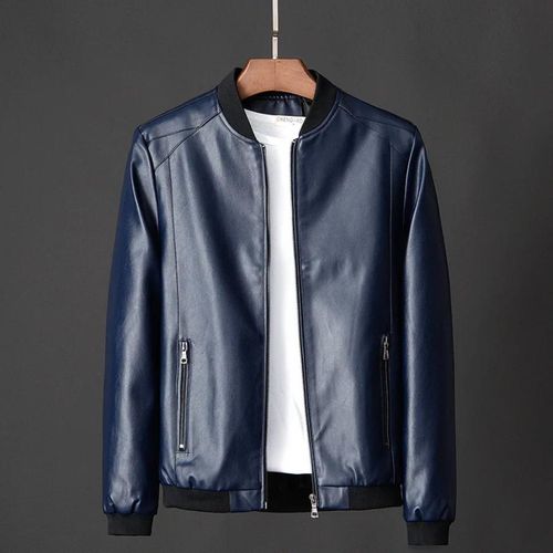 Men’s Classic Casual Leather Jacket – Stylish, Durable & Comfortable Everyday Wear