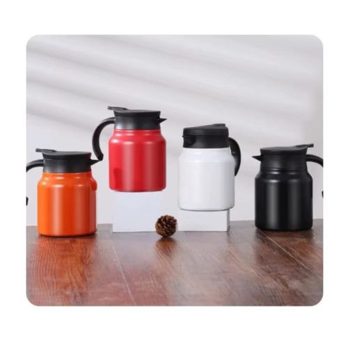 Double Wall 304 Stainless Steel Coffee Thermos with Infusser – Vacuum Insulated Travel Mug 800ml