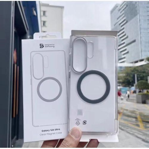 Samsung Galaxy S26 Ultra original clear/transparent Shockproof Yellow Resistant case/cover