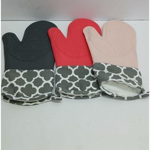 Silicone Insulated Oven Gloves – Heat Resistant Pair