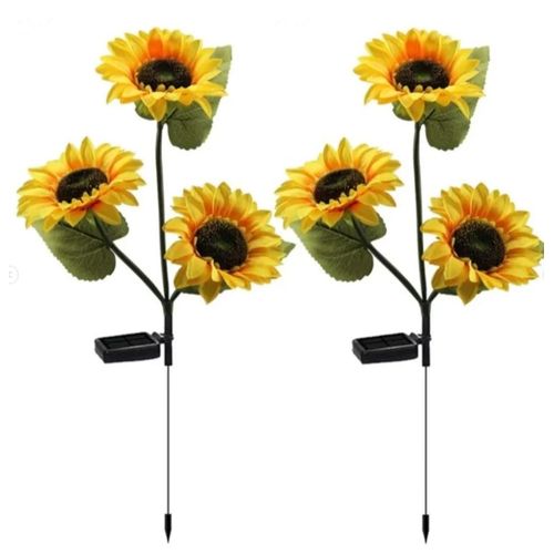 Domenica Solar sunflower garden light