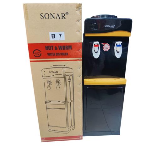 Free Standing Black Hot and Normal Water Dispenser
