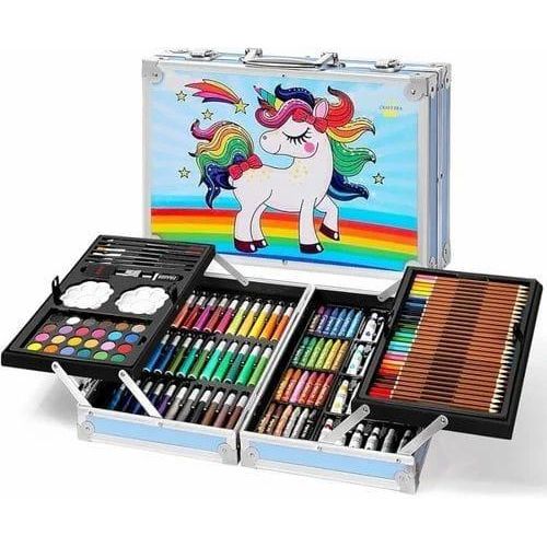 Professional 145-Piece Art Set with Foldable Case for Kids and Adult*