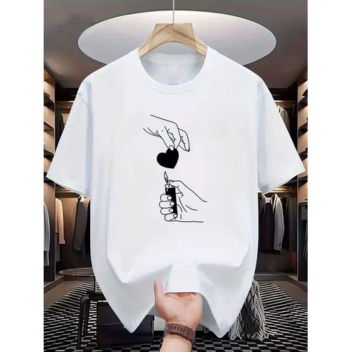 White Stylish Ladies Tee121