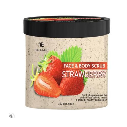 strawberry Face & Body Scrub 450g