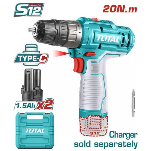 TDLI12202 Cordless drill Voltage: 12V 20Nm